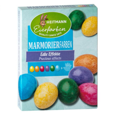 Heitmann Eierfarben Marmorierfarben ( 6 Gelfarben à 5ml = 30ml)