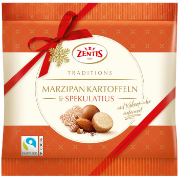 Zentis Traditions Marzipan-Kartoffeln Spekulatius 100g
