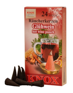 Knox Räucherkerzen Glühwein 24 Stück
