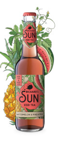 Richards Sun Iced Tea Watermelon & Pineapple Alk. 0,0% vol 33cl