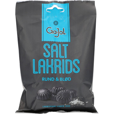 Ga-Jol Salt Lakrids Rund & Blod 140g