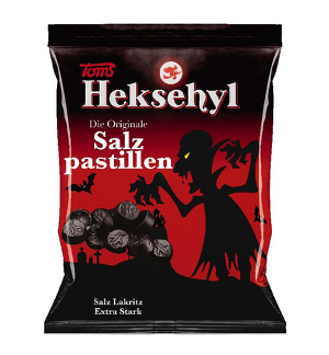 Tom's Heksehyl Salz Lakritze (extra stark) 140g