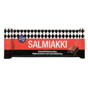 Fazer Salmiakki Chocolate 100g