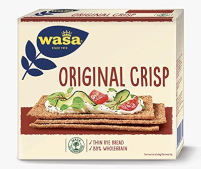Wasa Original Crisp Vollkorn-Knäckebrot 200g