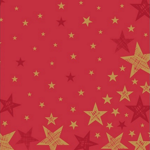 Duni Weihnachtsservietten Shining Star Red 20 Stück 33 x 33cm