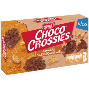 Nestlé choco Crossies Crunchy Salted Caramel 140g