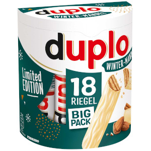 Ferrero Duplo Winter-Mandel 327,6g für 18 Riegel je 18,2g