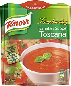 Knorr Feinschmecker Tomaten Suppe Toscana 59g für 2 Teller