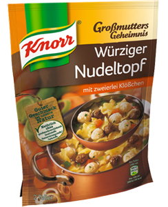 Knorr Großmutters Geheimnis Würziger Nudeltopf 72g für 600ml