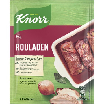 Knorr Fix Rouladen 31g für 3 Teller