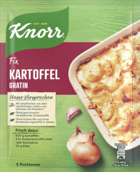 Knorr Fix Kartoffel Gratin 37g x 3 er
