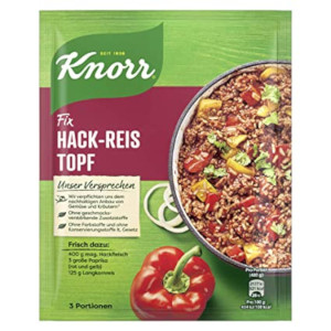 Knorr Fix Hack-Reis Topf 49g für 3 Portionen