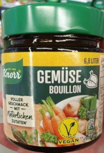 Knorr Gemüse Bouillon (natürlichen Zutaten) 136g für 6,8 Liter
