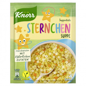 Knorr Suppenliebe Sternchen Suppe 84g für 4 Teller