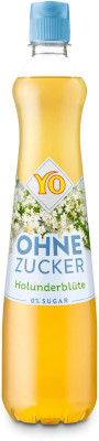 Yo Zuckerfrei Holunderblüte Blütensirup 0,7 Liter