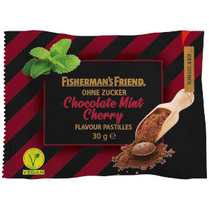 Fisherman's Friend Chocolate Mint Cherry ohne Zucker 30g
